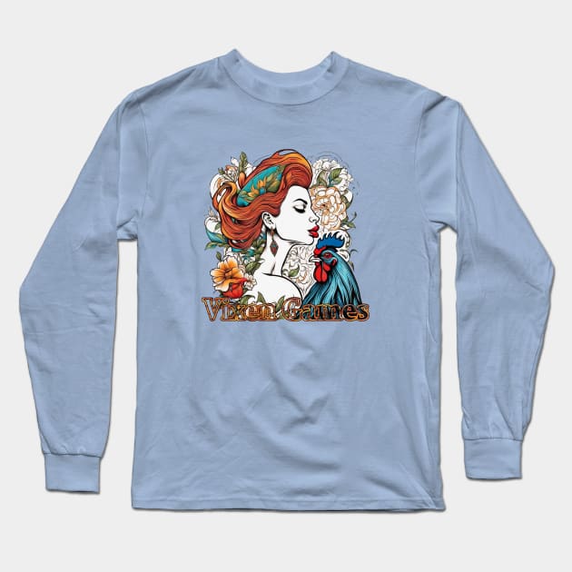 Vixen Games Vixen Wife And BBC Long Sleeve T-Shirt by Vixen Games